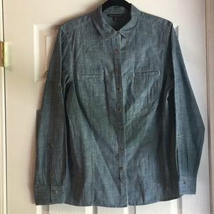 Brooks Brothers Jean Long Sleeve Button Up